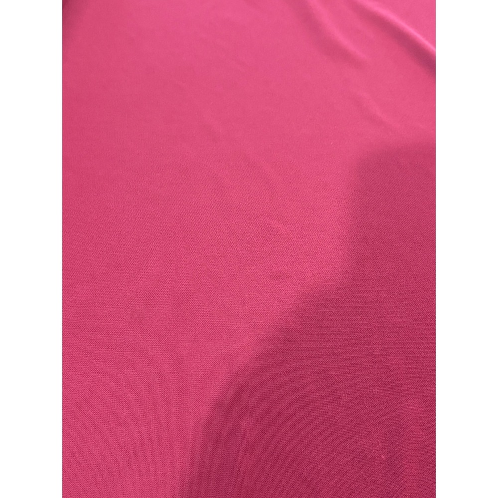 Karl Lagerfeld Paris Womens XL Pink 3/4 Sleeve Bow Cuff Top Blouse‎ - Picture 4 of 10